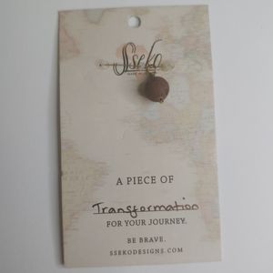 NWT Sseko Transformation Charm for Brave Bracelet